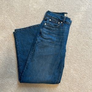 Madewell perfect wide leg vintage jean